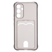 Чехол Samsung A54/A546 силикон с картхолдером и защитой камеры чёрный
