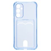 Чехол Samsung A54/A546 силикон с картхолдером и защитой камеры синий