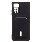 Чехол Xiaomi Redmi Note 11 Pro 4G Global/Note 11 Pro 5G Global силикон матовый с картхолдером и защитой каме