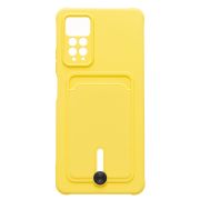 Чехол Xiaomi Redmi Note 11 Pro 4G Global/Note 11 Pro 5G Global силикон матовый с картхолдером и защитой каме