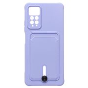 Чехол Xiaomi Redmi Note 11 Pro 4G Global/Note 11 Pro 5G Global силикон матовый с картхолдером и защитой каме