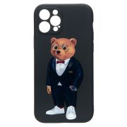 Чехол iPh 12 Pro силикон с защитой камеры с принтом 001