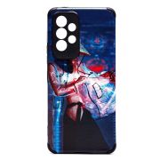 Чехол Samsung A53 5G/A536 силикон рифлёный с защитой камеры и принтом 007