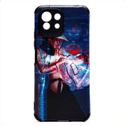Чехол Xiaomi Mi 11 Lite/Mi 11 Lite 5G/11 Lite 5G NE силикон рифлёный с защитой камеры и принтом 007