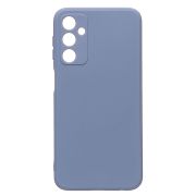 Чехол Samsung A24 4G/A245 силикон цельный матовый с защитой камеры синий