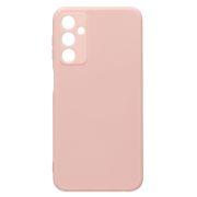 Чехол Samsung A24 4G/A245 силикон цельный матовый с защитой камеры розовый