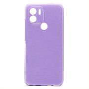 Чехол Xiaomi Redmi A2+/Poco C51 силикон с вкраплениями и защитой камеры сиреневый