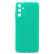 Чехол Samsung A05s/A057 силикон с вкраплениями и защитой камеры зелёный