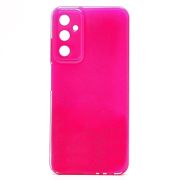 Чехол Samsung A05s/A057 силикон с вкраплениями и защитой камеры розовый