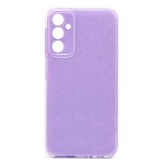 Чехол Samsung A24 4G/A245 силикон с вкраплениями и защитой камеры сиреневый