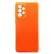 Чехол Samsung A32 5G/A336 силикон с вкраплениями и защитой камеры оранжевый