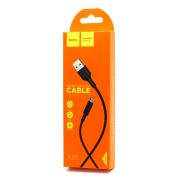 Кабель USB - MicroUSB Hoco X25, 2A, 1м, чёрный