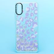 Чехол Xiaomi Redmi 9A/Redmi 9i силикон c блестящим декором и принтом 001