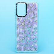 Чехол Xiaomi Redmi Note 10/Redmi Note 10S силикон c блестящим декором и принтом 001