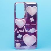 Чехол Samsung A55 силикон с рисунком 003