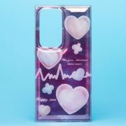 Чехол Samsung S23 Ultra силикон с рисунком 003