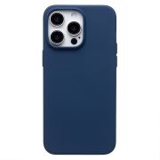 Чехол iPh 15 Pro Max силикон монолитный синий