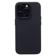 Чехол iPh 15 Pro силикон монолитный чёрный