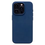Чехол iPh 15 Pro силикон монолитный синий