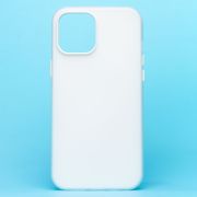 Чехол iPh 12 Pro Max силикон туманный белый