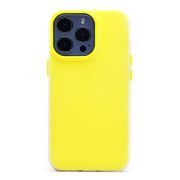 Чехол iPh 13 Pro силикон туманный жёлтый