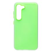 Чехол Samsung S23 силикон туманный зелёный