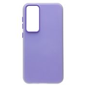 Чехол Samsung S23FE силикон туманный фиолетовый