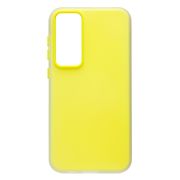 Чехол Samsung S23FE силикон туманный жёлтый