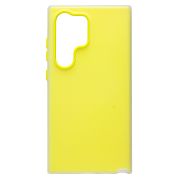 Чехол Samsung S24 Ultra силикон туманный жёлтый