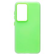 Чехол Samsung S24 силикон туманный зелёный
