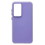 Чехол Samsung S24+ силикон туманный фиолетовый