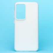 Чехол Samsung S24+ силикон туманный белый