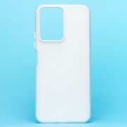 Чехол Xiaomi Redmi 12 4G силикон туманный белый