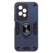 Чехол Honor 200 противоударный комбинированный с кольцом синий