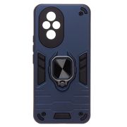 Чехол Honor 200 противоударный комбинированный с кольцом синий