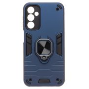 Чехол Samsung A24 4G/A245 противоударный комбинированный с кольцом синий