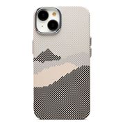 Чехол iPh 13 пластик Luxo Life с SafeMag серый 125