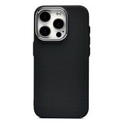 Чехол iPh 15 Pro пластик Luxo Life с SafeMag чёрный 123