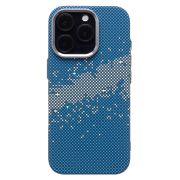 Чехол iPh 16 Pro пластик Luxo Life с SafeMag синий 135