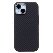 Чехол iPh 15 пластик Luxo Life с SafeMag чёрный 118