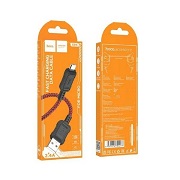 Кабель USB - MicroUSB Hoco X94, 2.4A, 1м, красный