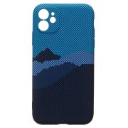 Чехол iPh 11 пластик Luxo Life с защитой камеры с принтом 112