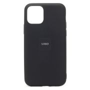 Чехол iPh 11 Pro Max силикон Full Soft Touch с лого чёрный
