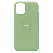 Чехол iPh 11 Pro Max силикон Full Soft Touch с лого зелёный