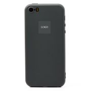 Чехол iPh 5/5S силикон Full Soft Touch с лого оливковый