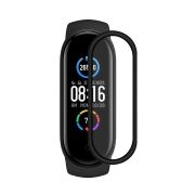 Защитная плёнка для Xiaomi Mi Band 6 матовая чёрная прозрачная