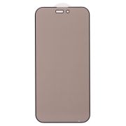 Защитное стекло для iPh 14 Pro Max чёрное приватное Антишпион Full 2,5D