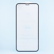 Защитное стекло для iPh 12 mini чёрное тех.упак. Full 3D Flat