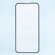 Защитное стекло для iPh 12 Pro Max чёрное тех.упак. Full 3D Flat
