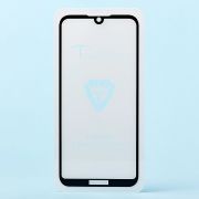 Защитное стекло для Huawei Y5 2019 чёрное Brera Full 2,5D